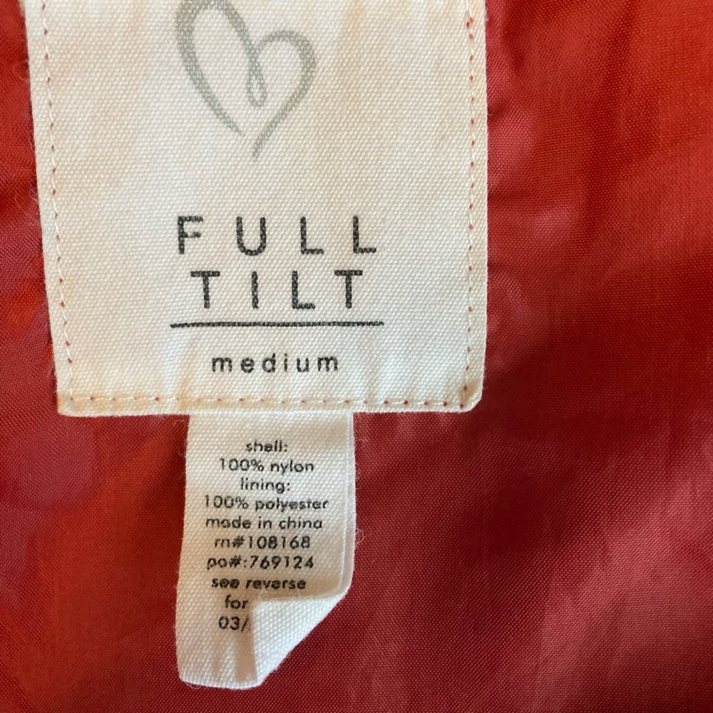 Women's Full Tilt Jacket, Red, M - Picture 8 of 8